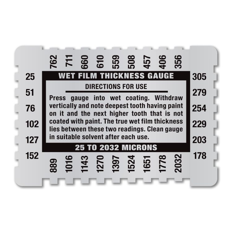 1 to 80 Mils 4CP Wet Film Thickness Gauge - Image 7
