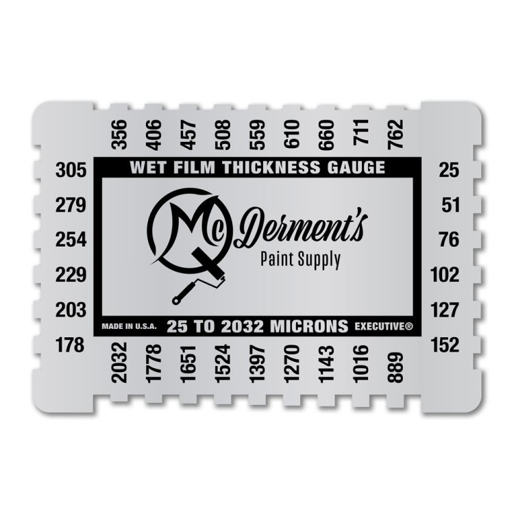 1 to 80 Mils Metalphoto® Wet Film Thickness Gauge - Image 2