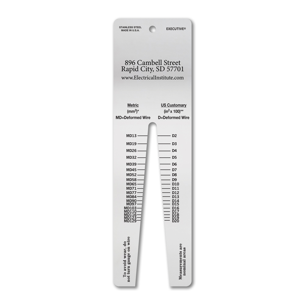 Stainless Steel Wire Gauge 8 - 3/4" Gauge AWG - Image 3