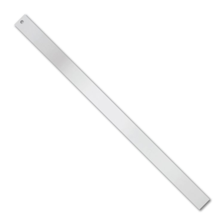 18" Stainless Steel Ruler with Architect and Engineer Scales - Image 4