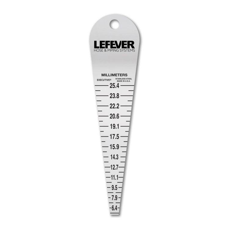 Stainless Steel Nozzle Gauge 7/32" - 1" - Image 3