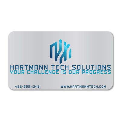 Aluminum Business Card 4CP