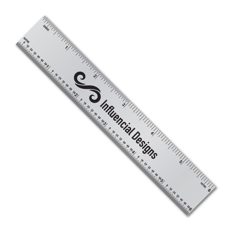 6" Aluminum Ruler with General Scales - Image 3