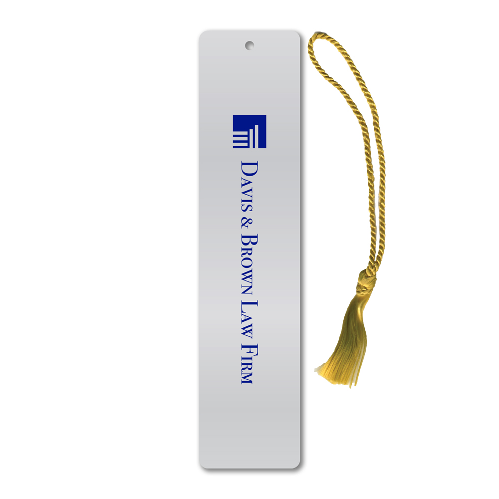 Aluminum Bookmark with Tassel - Image 3