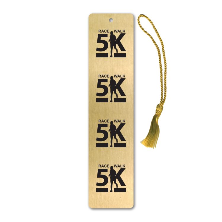 Brass Bookmark with Tassel - Image 3