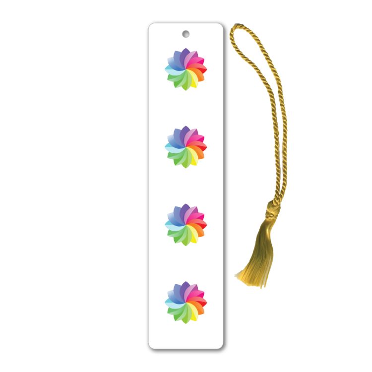 Flexible PVC Bookmark with Tassel - Image 3