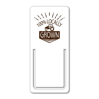 Plastic Small Rectangle Bookmark - PVC or Polycarbonate