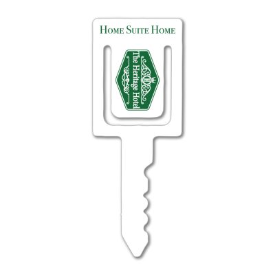 Plastic Key Bookmark - PVC or Polycarbonate