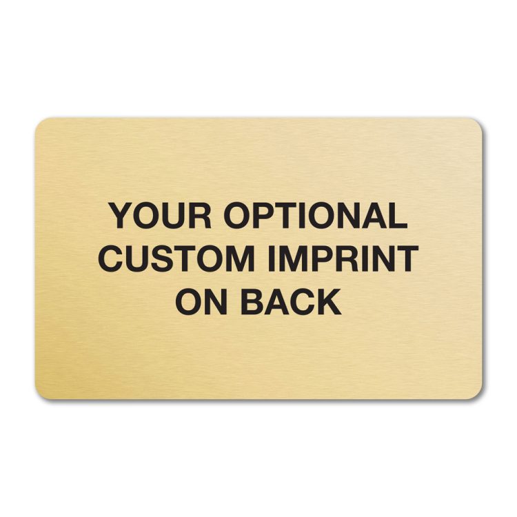 Aluminum Membership Card 4CP - Image 6