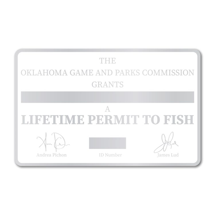 Aluminum Membership Card 4CP