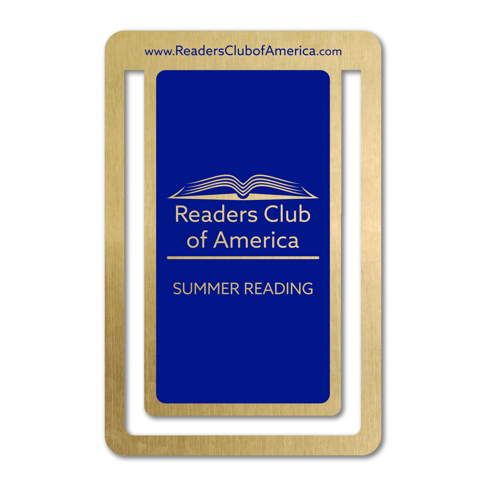 Rectangle Shaped Bookmark Aluminum, Brass or PVC - Image 5