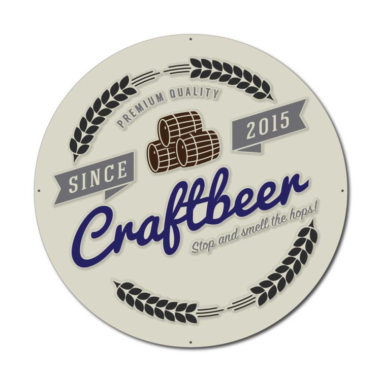 Aluminum Tacker Sign Circle - Image 5