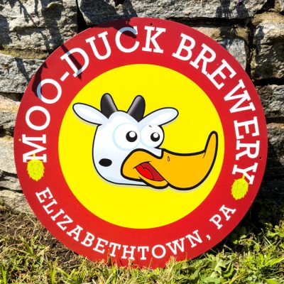 Aluminum Tacker Sign Circle