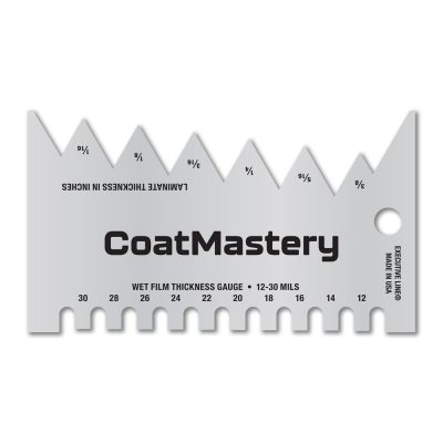 Metalphoto® Gel Coat Thickness Combo Gauge 12 to 30 Mils