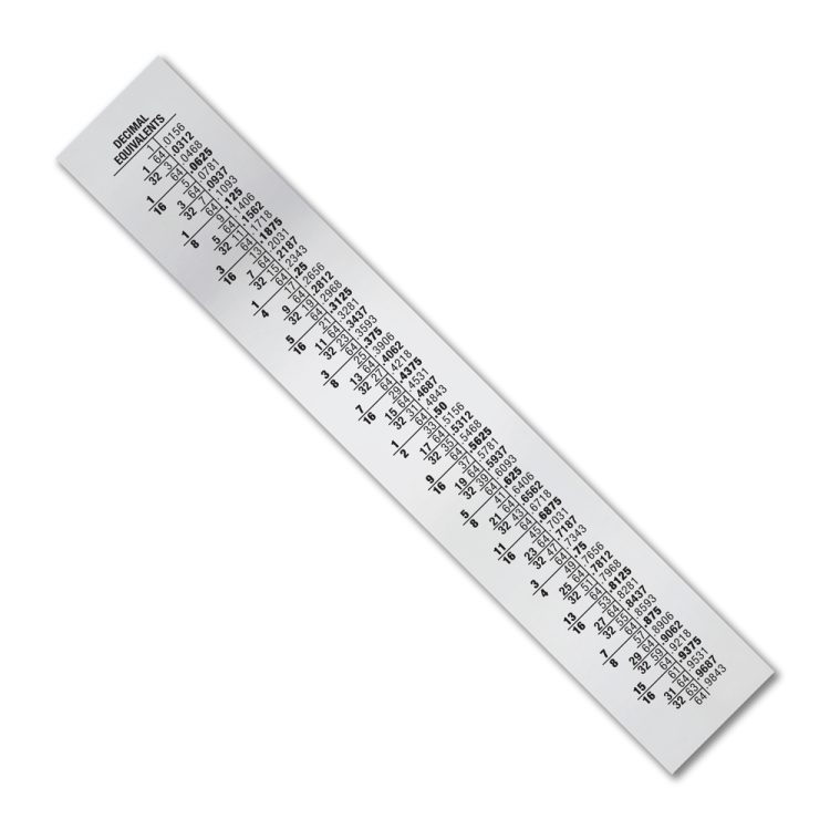 6" Stainless Steel Ruler with Center Finding Scales - Image 5