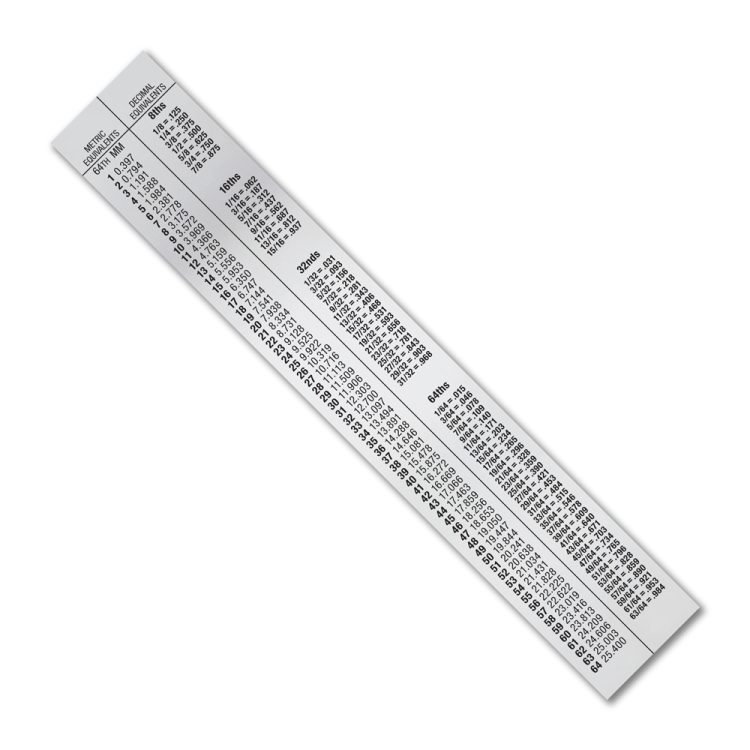 6" Stainless Steel Ruler with Center Finding Scales - Image 6