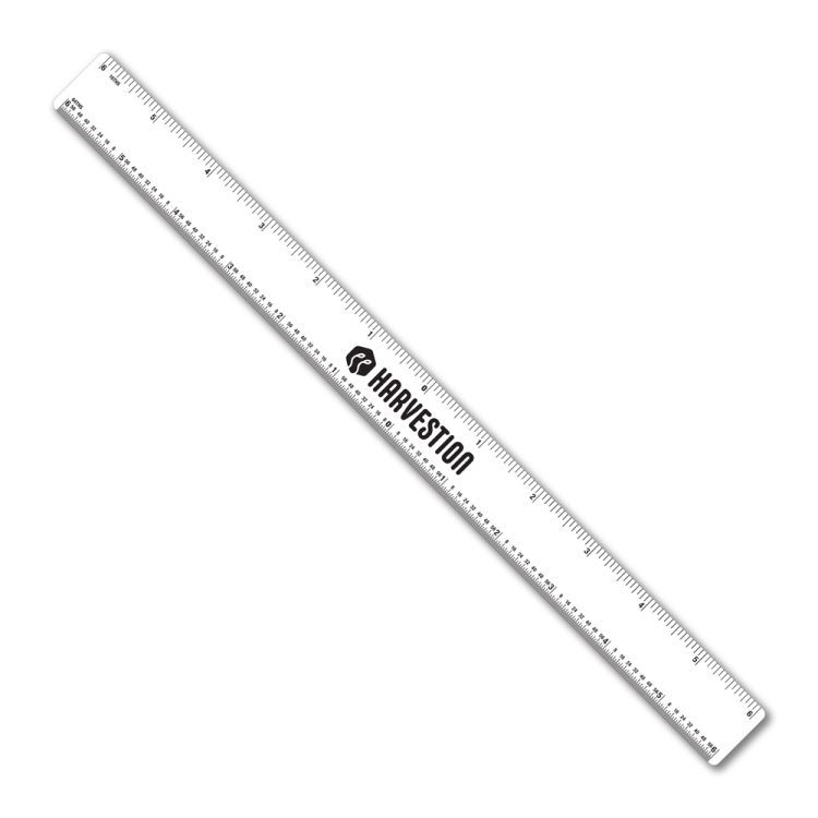 12" Flexible PVC Ruler with Center Finding Scales - Image 3