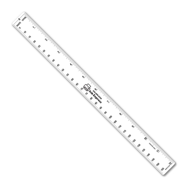 12" Flexible PVC Ruler with Printing & Publishing Scales - Image 3