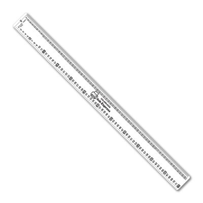 12" Flexible PVC Ruler with Printing & Publishing Scales