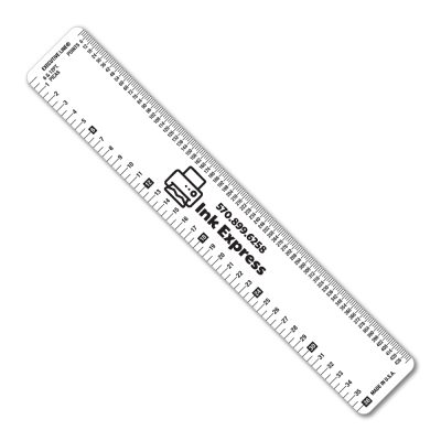 6" Flexible PVC Ruler with Printing & Publishing Scales