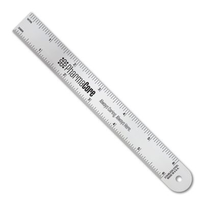 Stainless Steel 6" Ruler 16ths Over 32nds
