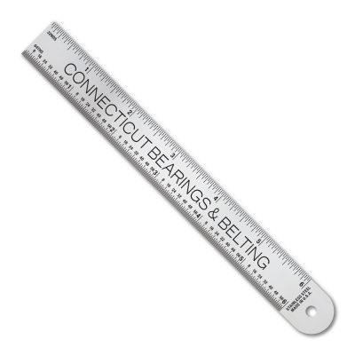6" Stainless Steel Ruler 32nds Over 64ths