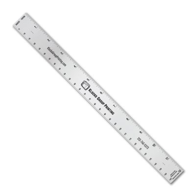 12" Stainless Steel with Printing & Publishing Scales