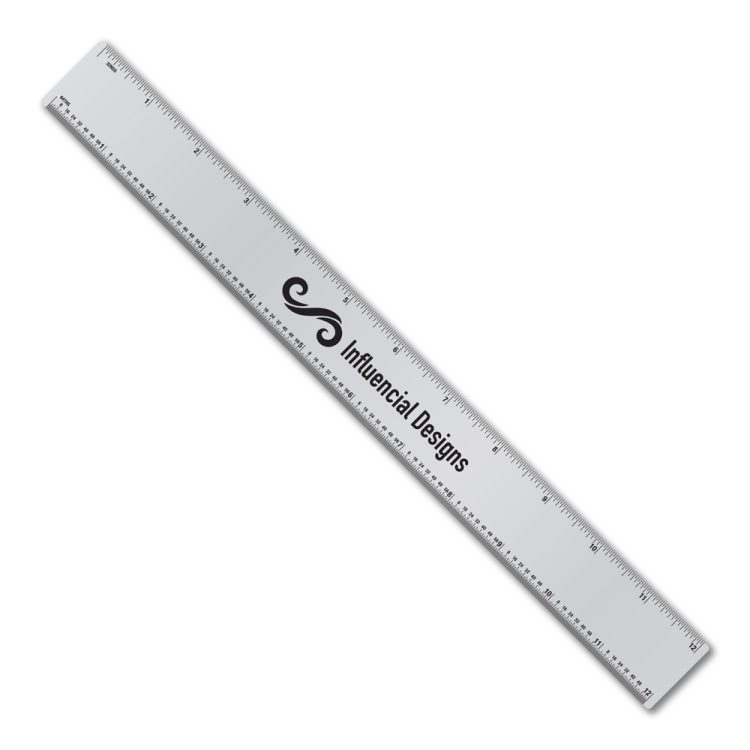 12" Metalphoto® Aluminum Ruler with General Scales - Image 3
