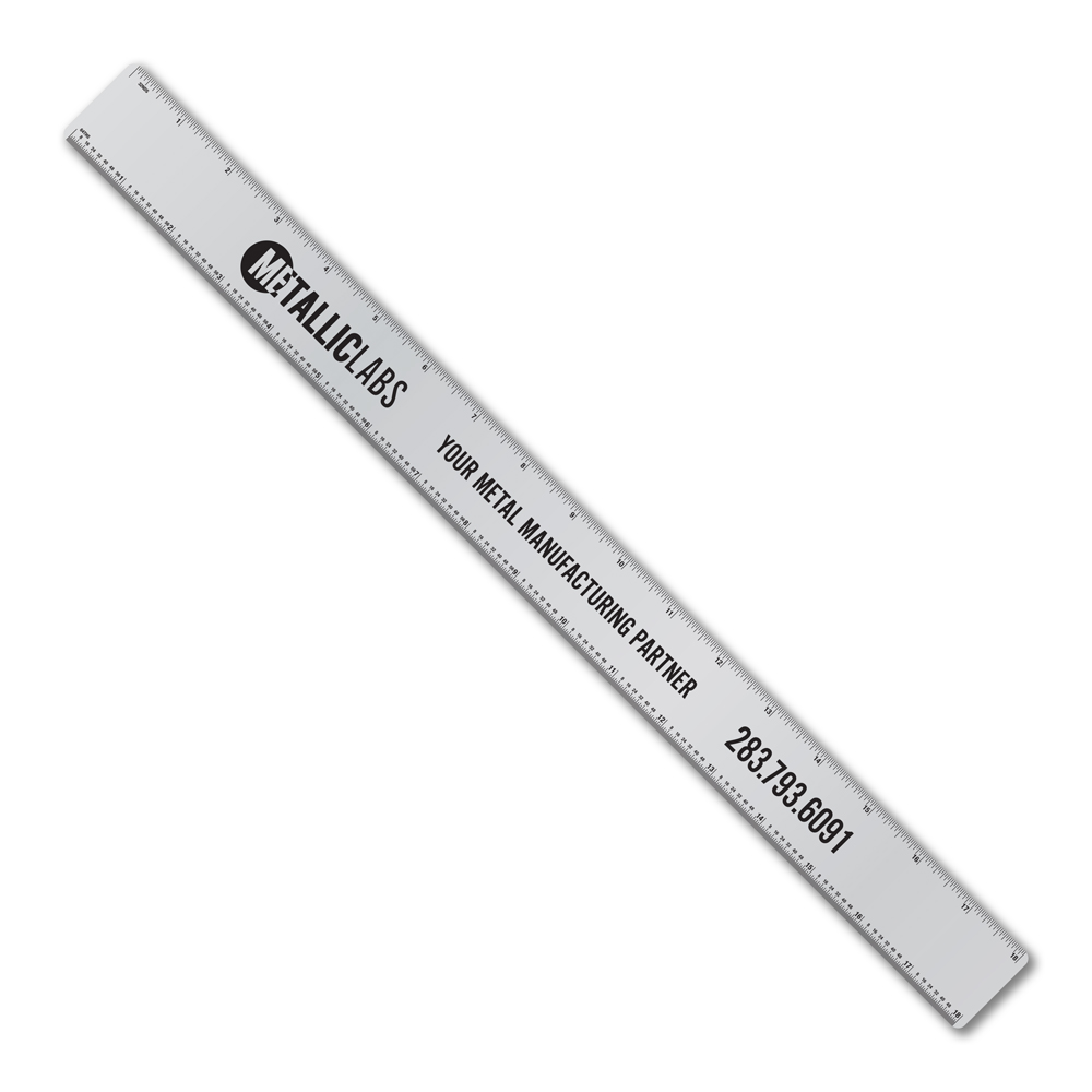 18" Metalphoto® Aluminum Ruler with Tinner Circumference Scales - Image 3