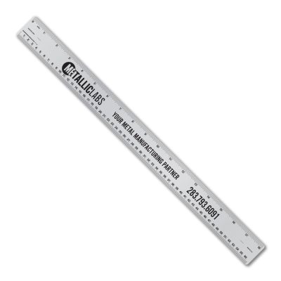 18" Metalphoto® Aluminum Ruler with Tinner Circumference Scales