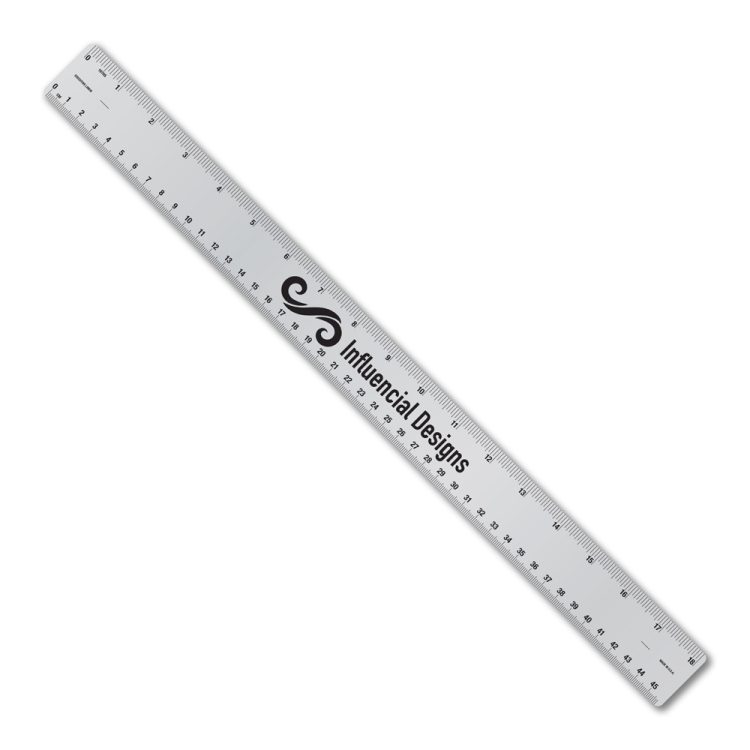 18" Metalphoto® Aluminum Ruler with General Scales
