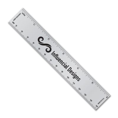 6" Metalphoto® Aluminum Ruler with General Scales