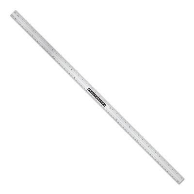 Etched Stainless Steel Meterstick Ruler