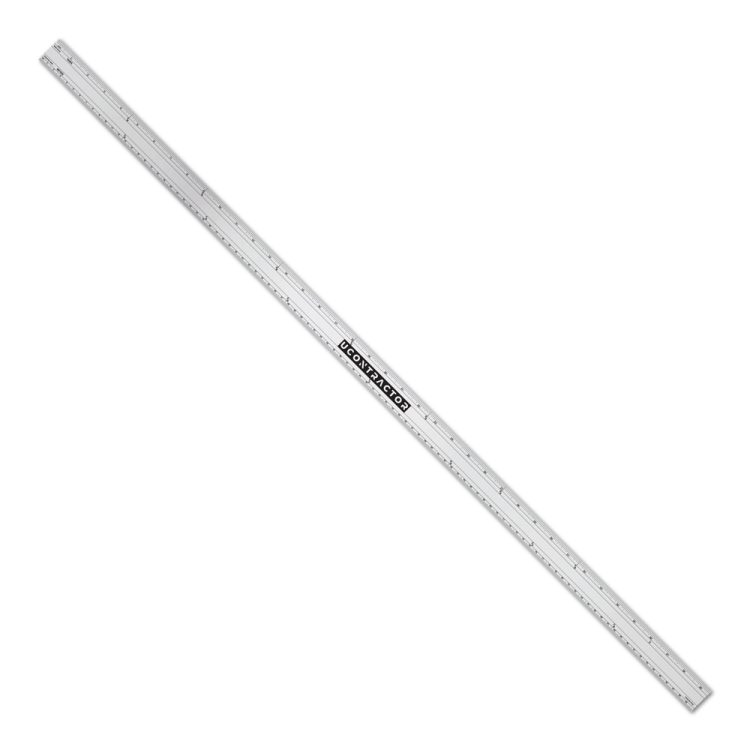 Etched Stainless Steel Meterstick Ruler