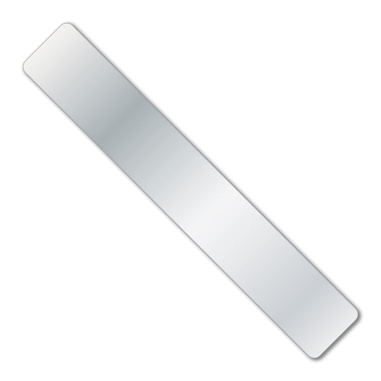6" Stainless Steel Ruler with Architect and Engineer Scales - Image 2