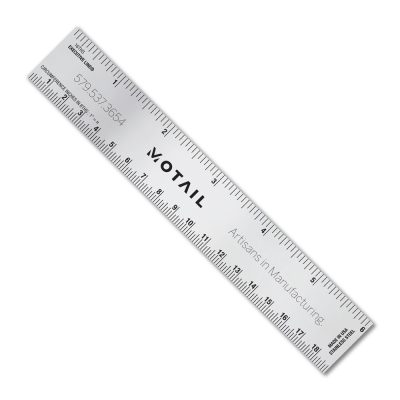6" Stainless Steel Ruler with Tinner Circumference Scales