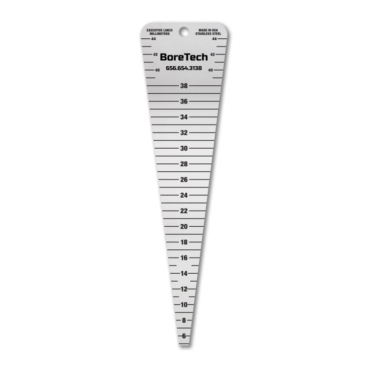 Stainless Steel Jumbo Nozzle Gauge Measuring 7/32" to 1 3/4" - Image 3
