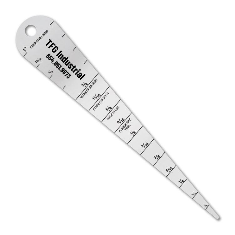 Stainless Steel Flange Gap Tool
