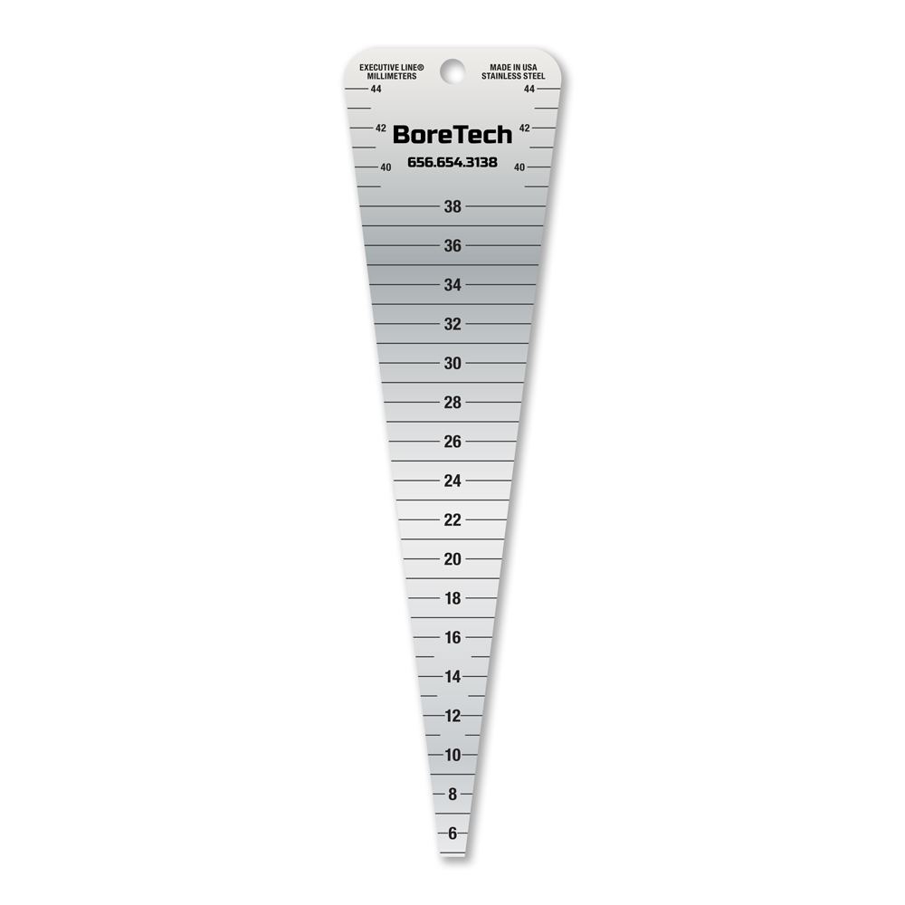 Jumbo Nozzle Gauge - 0.21875 to 1.75 Inch, Stainless Steel - Image 3