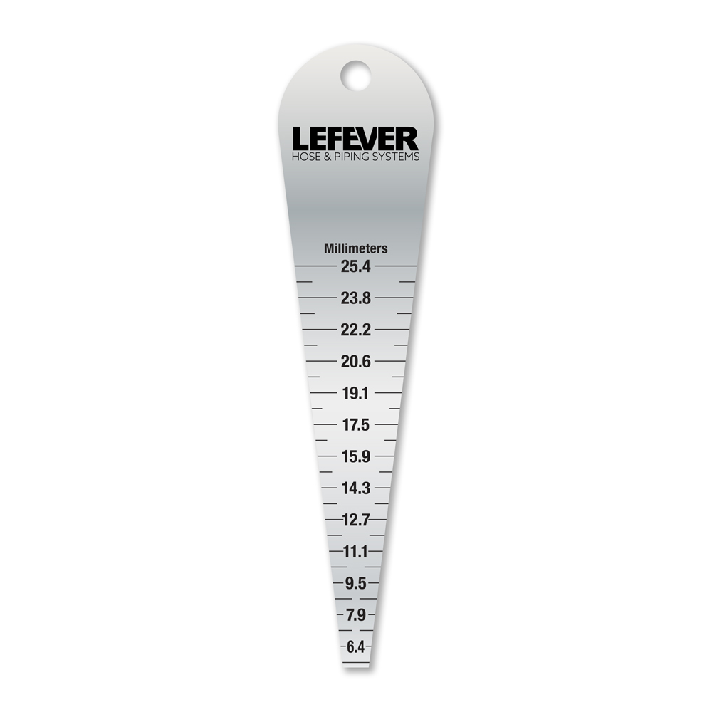 Nozzle Gauge - 0.21875 to 1 Inch, Stainless Steel - Image 3