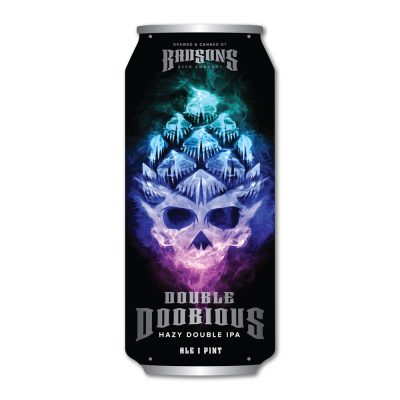 32 oz Crowler Metal Tacker Sign - Aluminum