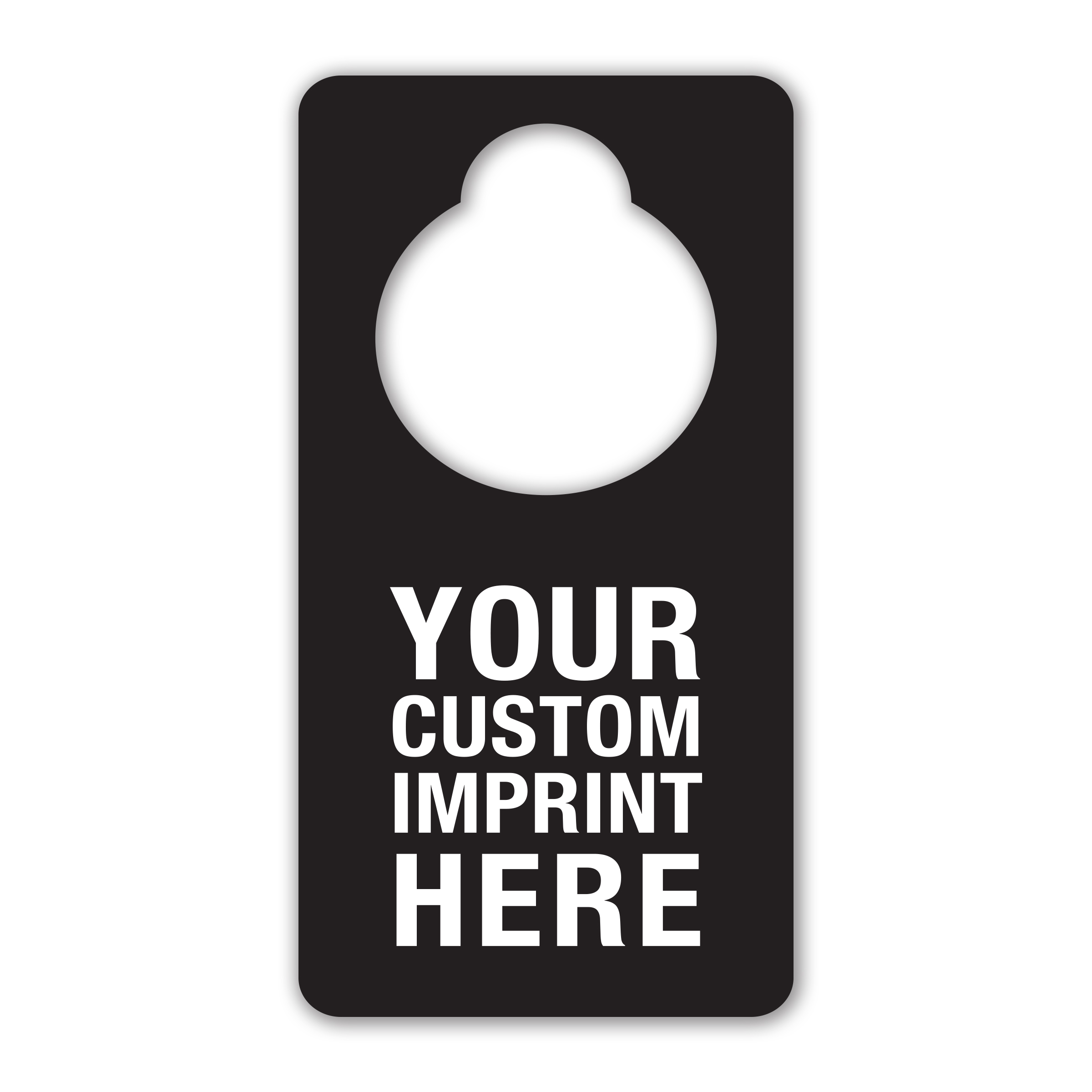 Metal Door Tag Hanger - Aluminum - Image 8