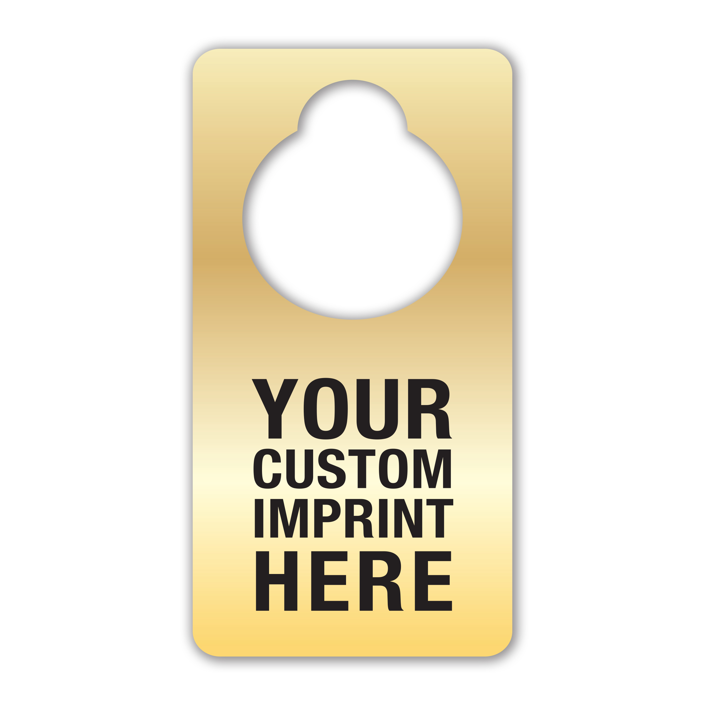 Metal Door Tag Hanger - Aluminum - Image 5