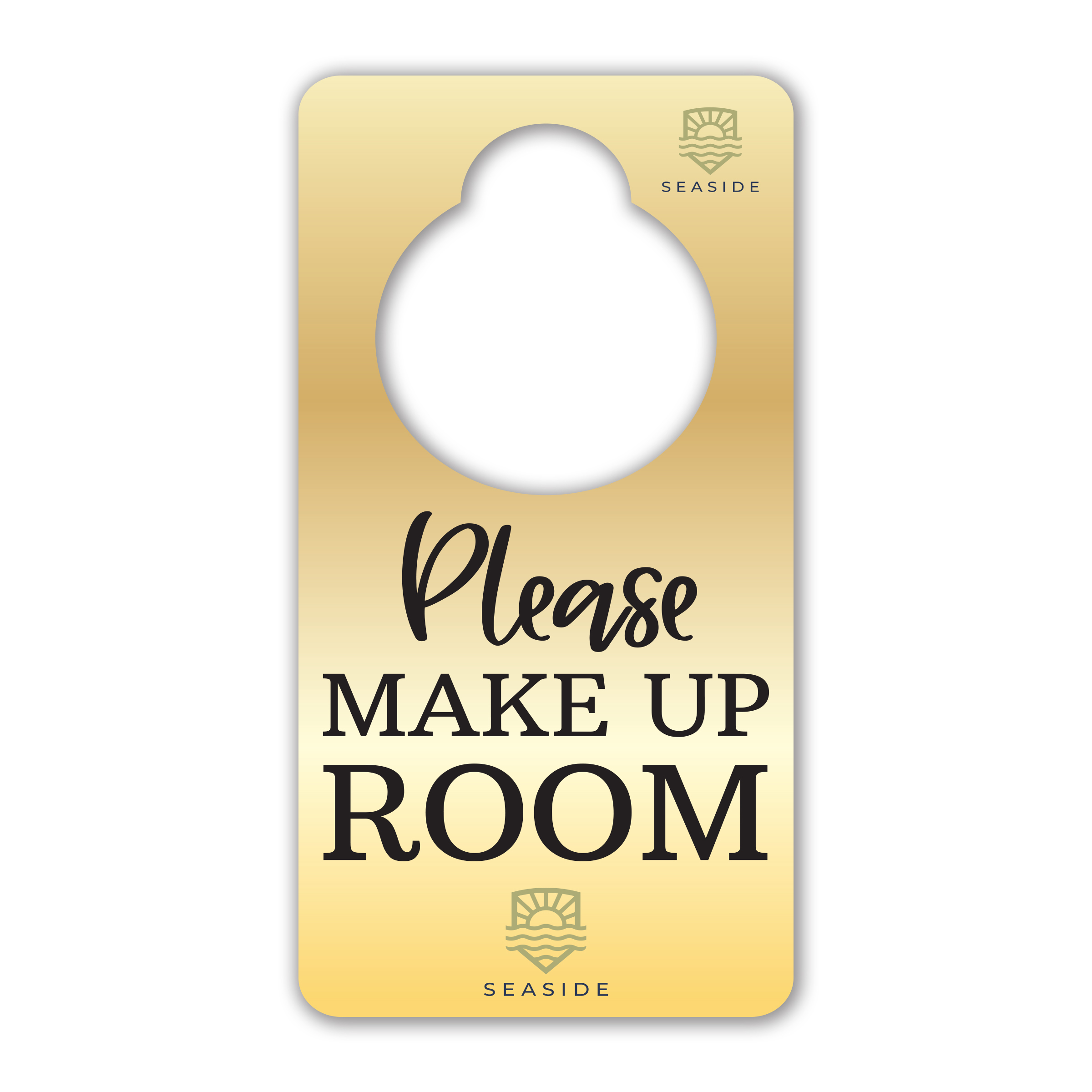 Metal Door Tag Hanger - Aluminum - Image 4