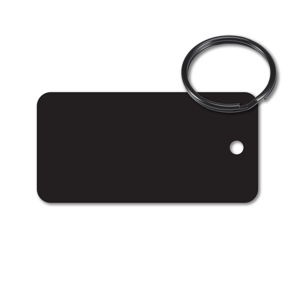 Metal Key Tag - 2" x 1" Rectangle, Aluminum - Image 11